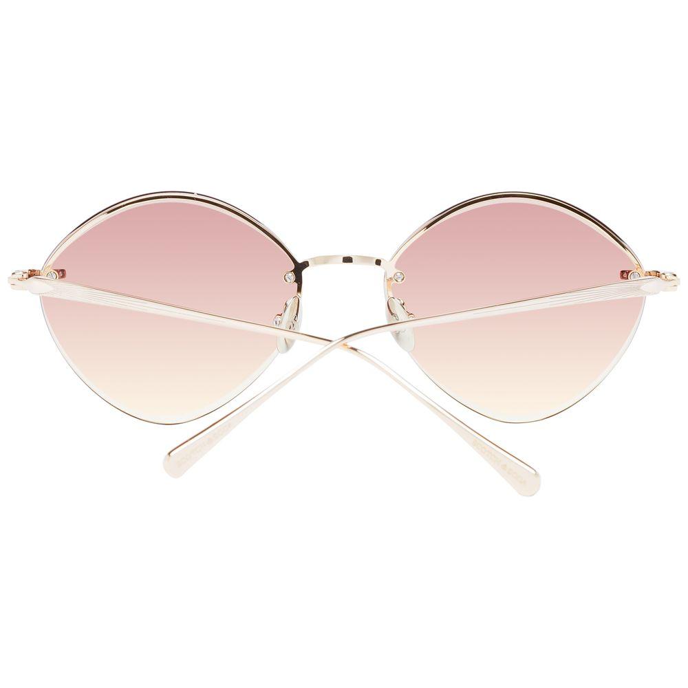 Scotch & Soda Gold Women Sunglasses