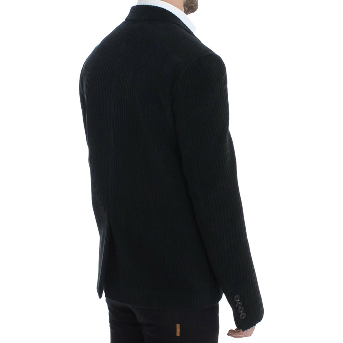 Dolce & Gabbana Elegant Black Martini Blazer Jacket Dolce & Gabbana