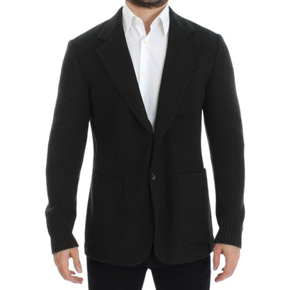 Dolce & Gabbana Green cashmere two button blazer Dolce & Gabbana