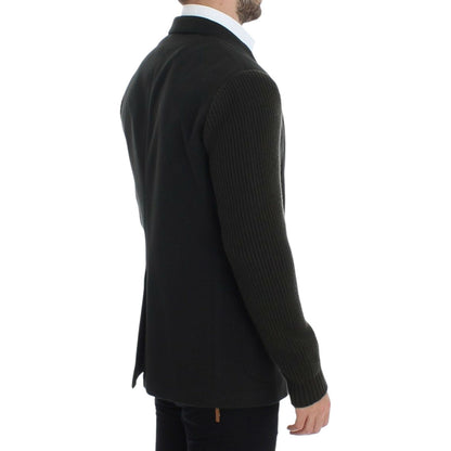 Dolce & Gabbana Green cashmere two button blazer Dolce & Gabbana