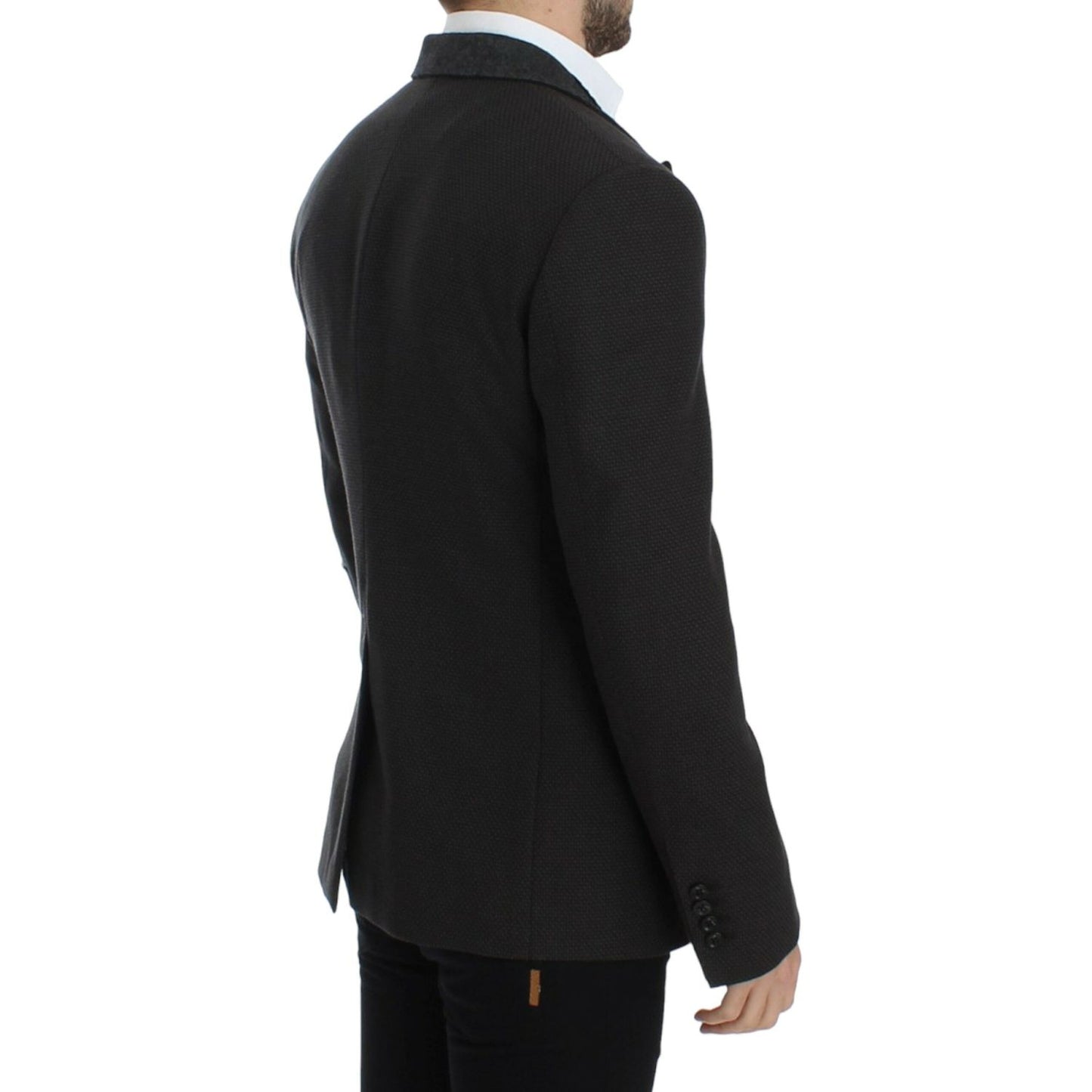 Dolce & Gabbana Elegant Slim Fit Double Breasted Blazer Dolce & Gabbana