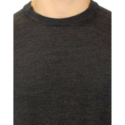 Costume National Gray crewneck pullover sweater Costume National