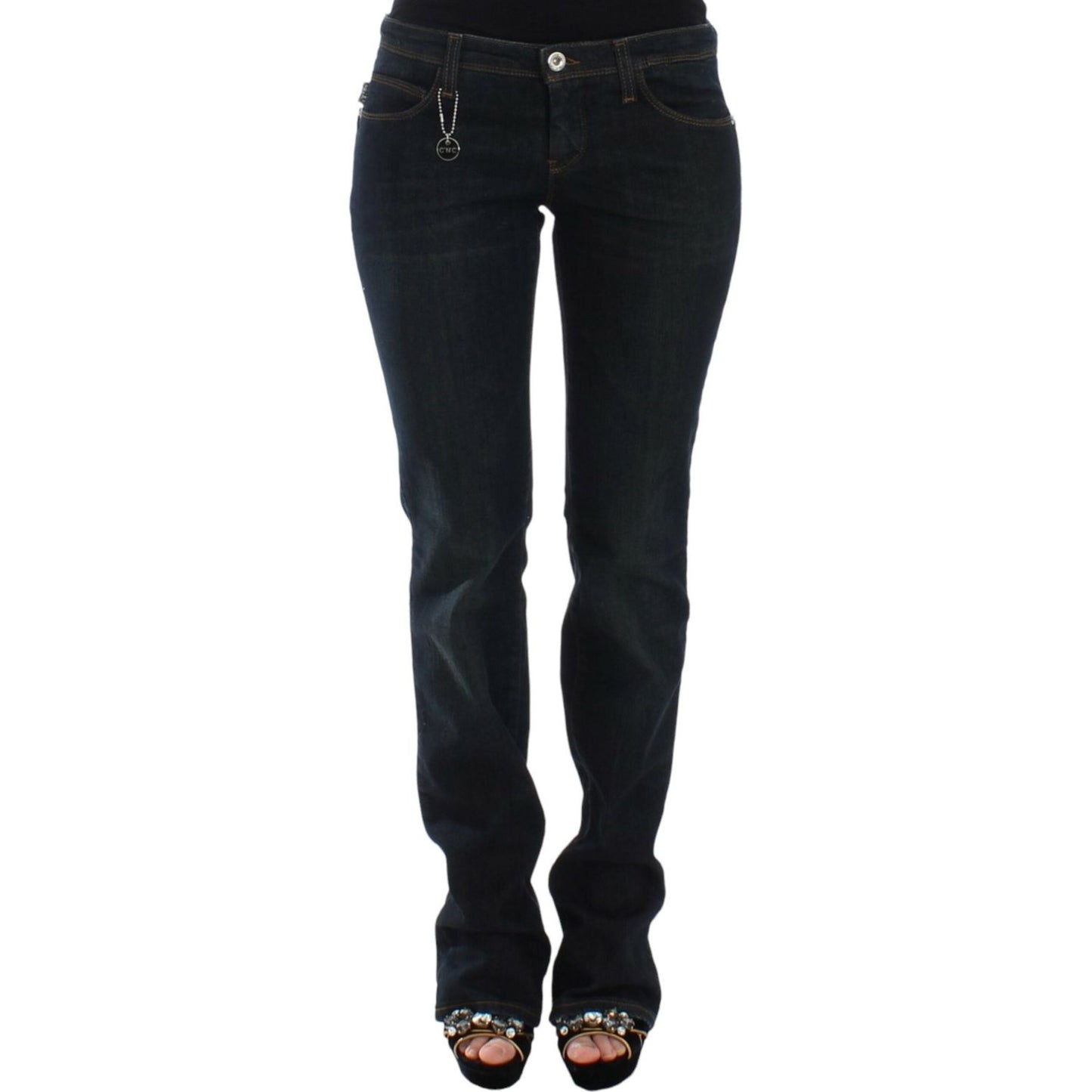 Costume National Blue Slim Fit Jeans 1% elastan,1728,67345645728,Blue,Clothing,Costume National,Jeans & Pants - Women - Clothing,Jeans Denim - Clothing,Material: 99% cotton,New with tags,Slim Fit Jeans - Jeans Denim - Clothing,W25,W26,Women,Women - Clothi