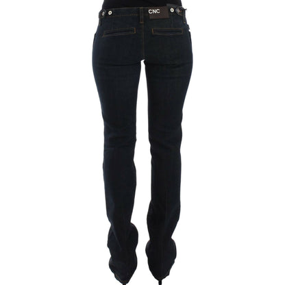 Costume National Blue Slim Fit Jeans 1% elastan,1728,67345645728,Blue,Clothing,Costume National,Jeans & Pants - Women - Clothing,Jeans Denim - Clothing,Material: 99% cotton,New with tags,Slim Fit Jeans - Jeans Denim - Clothing,W25,W26,Women,Women - Clothi