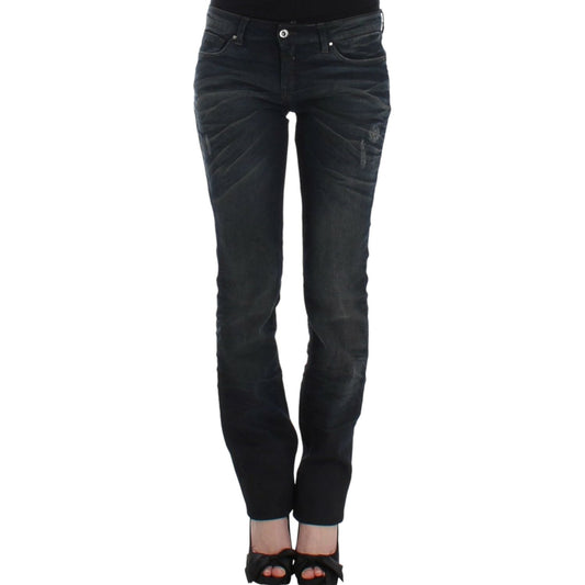Costume National Blue skinnny leg jeans 1728,2% elastane,67345645728,Blue,Clothing,Costume National,Jeans & Pants - Women - Clothing,Jeans Denim - Clothing,Material: 98% cotton,New with tags,Skinny Jeans - Jeans Denim - Clothing,W26,Women,Women - Clothing