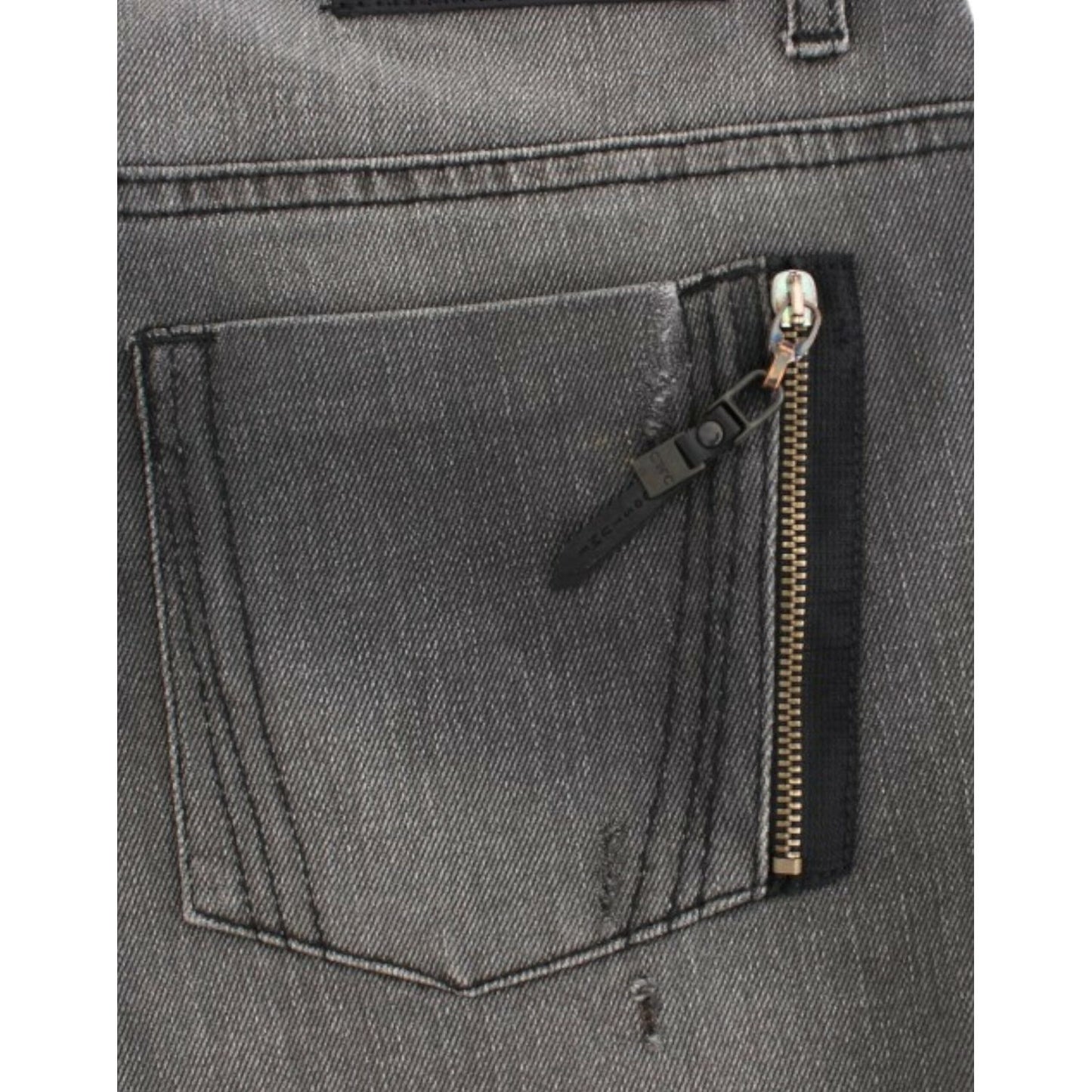 Costume National Gray straight leg jeans 1728,2% elastan,67345645728,Clothing,Costume National,Gray,Jeans & Pants - Women - Clothing,Jeans Denim - Clothing,Material: 98% cotton,New with tags,Straight-Leg Jeans - Jeans Denim - Clothing,W24,W25,W26,W27,W28,