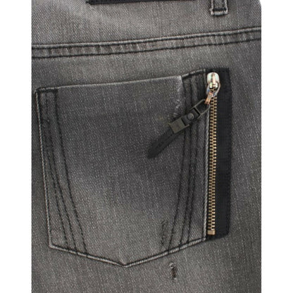 Costume National Gray straight leg jeans 1728,2% elastan,67345645728,Clothing,Costume National,Gray,Jeans & Pants - Women - Clothing,Jeans Denim - Clothing,Material: 98% cotton,New with tags,Straight-Leg Jeans - Jeans Denim - Clothing,W24,W25,W26,W27,W28,