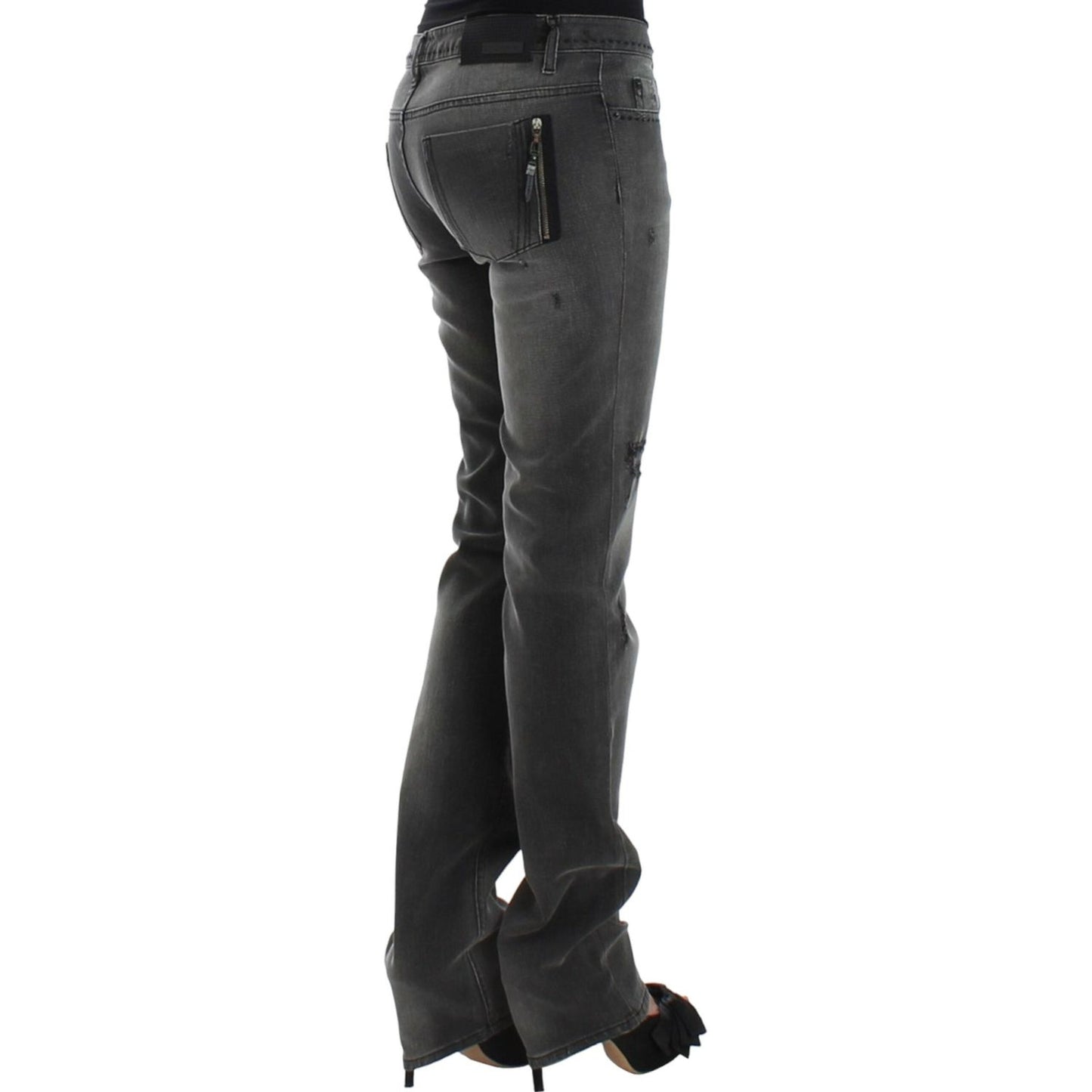 Costume National Gray straight leg jeans 1728,2% elastan,67345645728,Clothing,Costume National,Gray,Jeans & Pants - Women - Clothing,Jeans Denim - Clothing,Material: 98% cotton,New with tags,Straight-Leg Jeans - Jeans Denim - Clothing,W24,W25,W26,W27,W28,