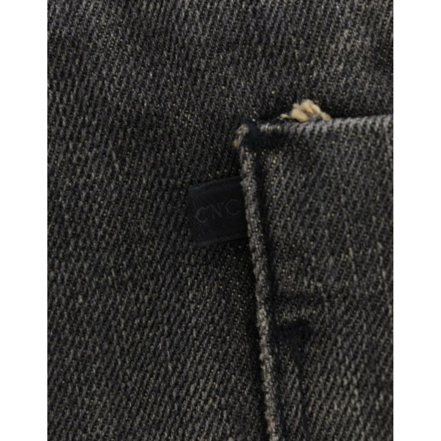 Costume National Gray distressed jeans 1728,67345645728,Clothing,Costume National,Gray,Jeans & Pants - Women - Clothing,Jeans Denim - Clothing,Material: 100% cotton,New with tags,Straight-Leg Jeans - Jeans Denim - Clothing,W26,Women,Women - Clothing