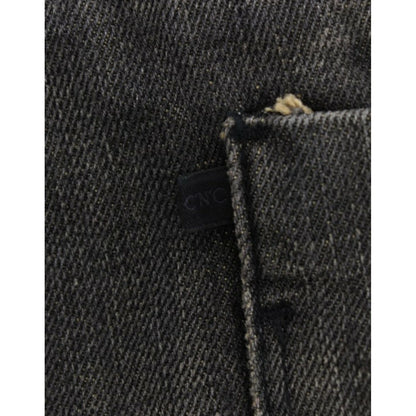 Costume National Gray distressed jeans 1728,67345645728,Clothing,Costume National,Gray,Jeans & Pants - Women - Clothing,Jeans Denim - Clothing,Material: 100% cotton,New with tags,Straight-Leg Jeans - Jeans Denim - Clothing,W26,Women,Women - Clothing
