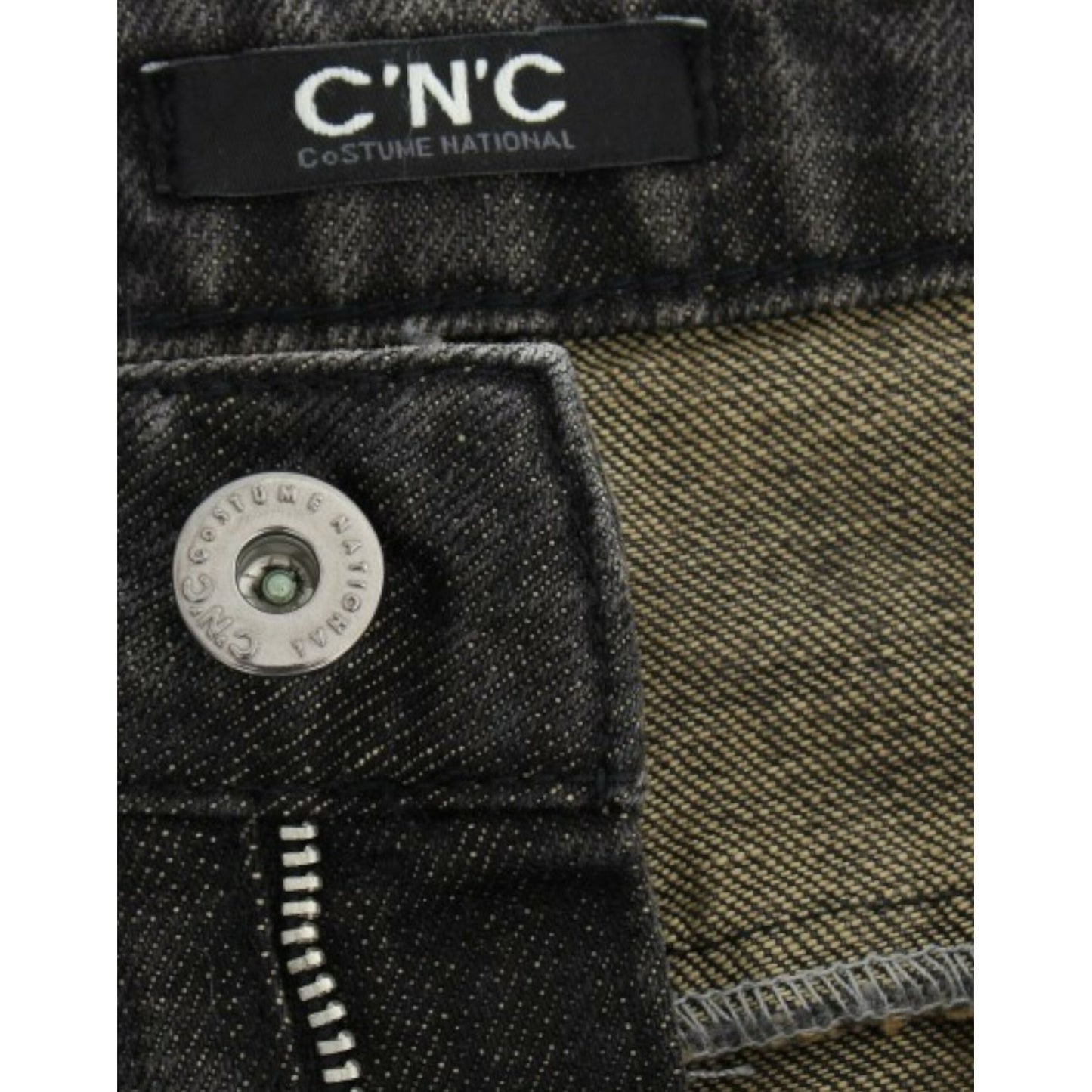 Costume National Gray distressed jeans 1728,67345645728,Clothing,Costume National,Gray,Jeans & Pants - Women - Clothing,Jeans Denim - Clothing,Material: 100% cotton,New with tags,Straight-Leg Jeans - Jeans Denim - Clothing,W26,Women,Women - Clothing
