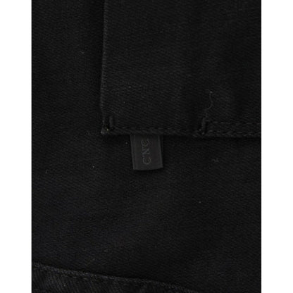 Costume National Black straight leg jeans 1728,35% elastan,67345645728,Black,Clothing,Costume National,Jeans & Pants - Women - Clothing,Jeans Denim - Clothing,Material: 65% cotton,New with tags,Straight-Leg Jeans - Jeans Denim - Clothing,W26,Women,Women -