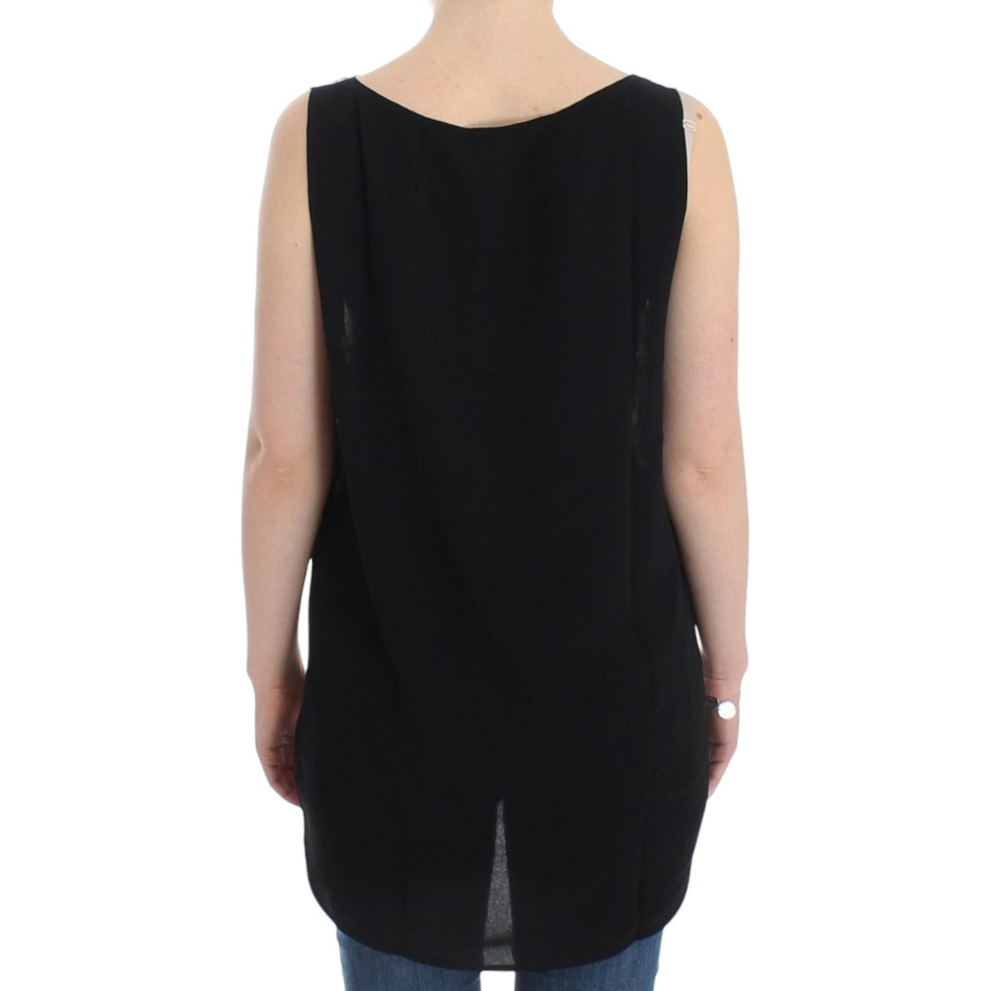 Costume National Multicolor sleeveless top 1728,67345645728,Clothing,Costume National,M,Material: 100% Polyester,Multicolor,New with tags,S,Sleeveless - T-Shirts - Clothing,T-Shirts - Clothing,Tops & T-Shirts - Women - Clothing,Women,Women - Clothing