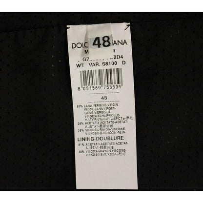 Dolce & Gabbana Gray Wool Blend Vest Gilet Weste