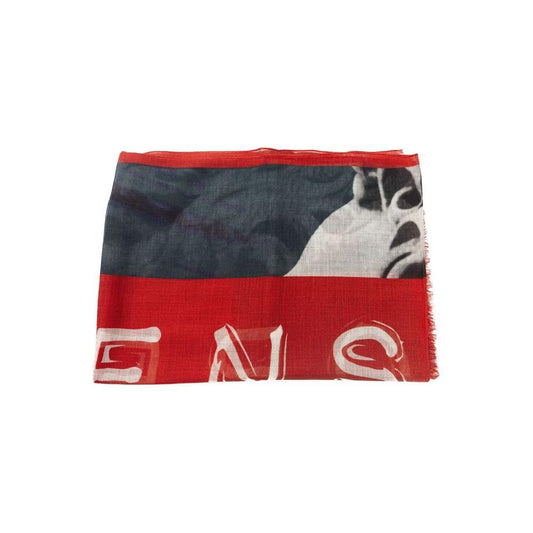 Trussardi Multicolor Wool Men Scarf Trussardi