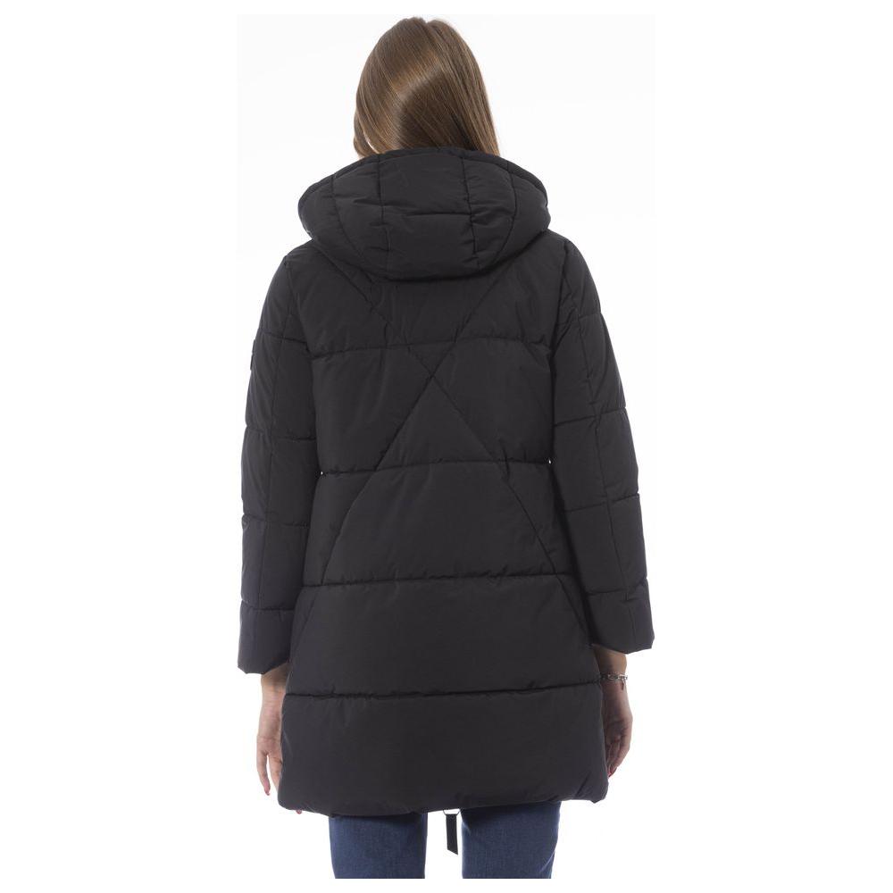 Baldinini Trend Black Polyester Women Jacket