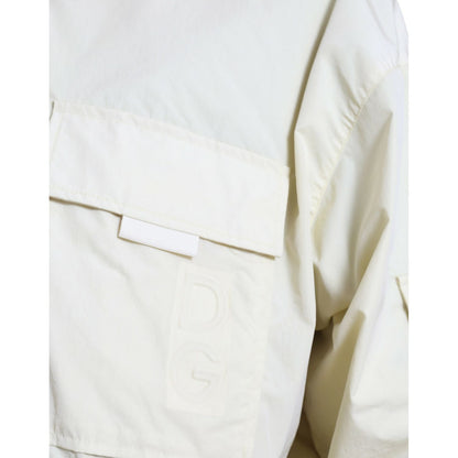 Dolce & Gabbana Yellow Nylon Collared Full Zip Parka Jacket 1728,67345645728,Clothing,Dolce & Gabbana,IT50 | L,Jackets & Coats - Clothing,Jackets - Men - Clothing,Material: 58% Nylon 42% Polyester,Men,Men - Clothing,New with tags,Parkas - Jackets & Coats