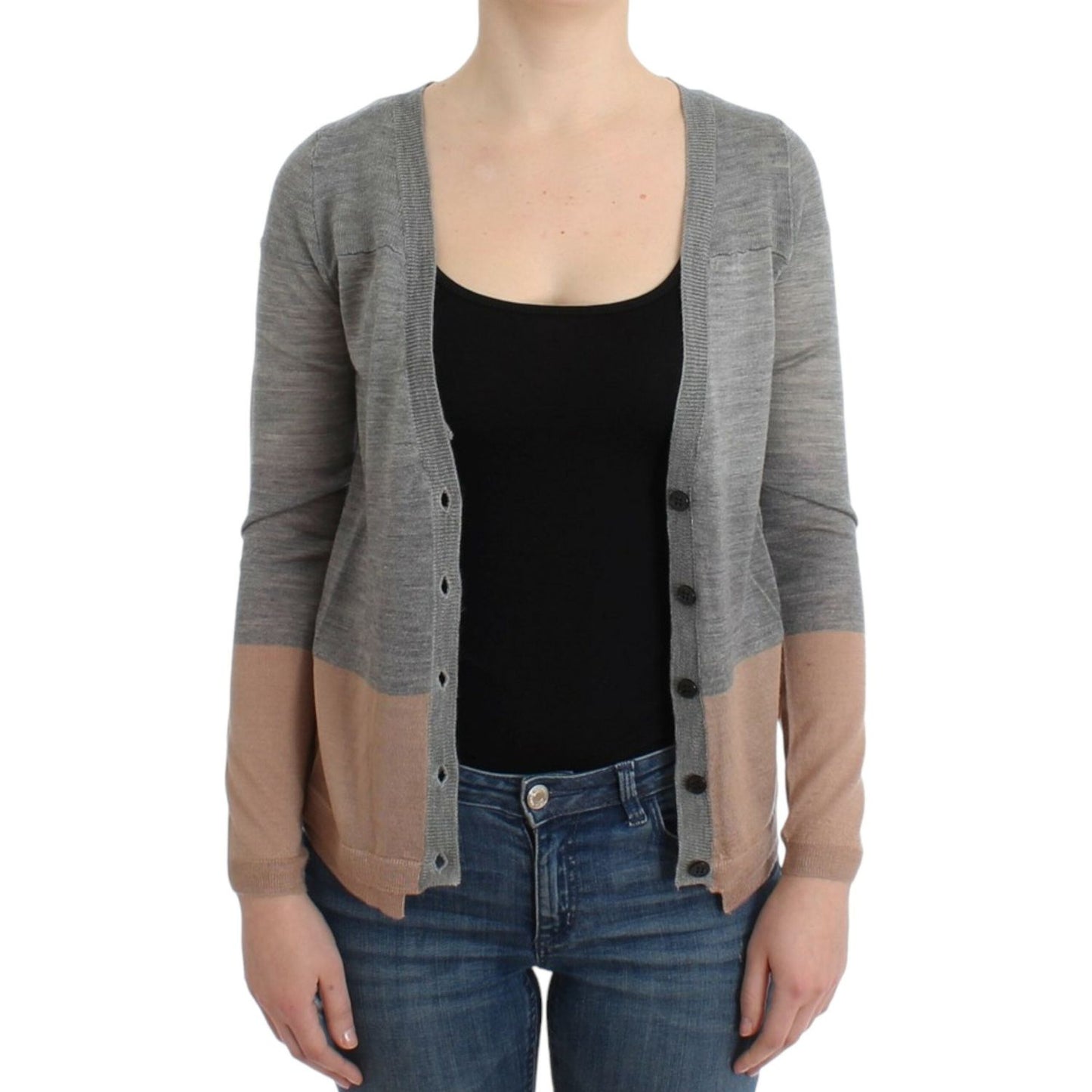 Costume National Gray lightweight cardigan 1728,30% Wool,67345645728,Cardigans - Sweaters - Clothing,Clothing,Costume National,Gray,Material: 70% Acrylic,New with tags,Sweaters - Clothing,Sweaters - Women - Clothing,Women,Women - Clothing,XXS