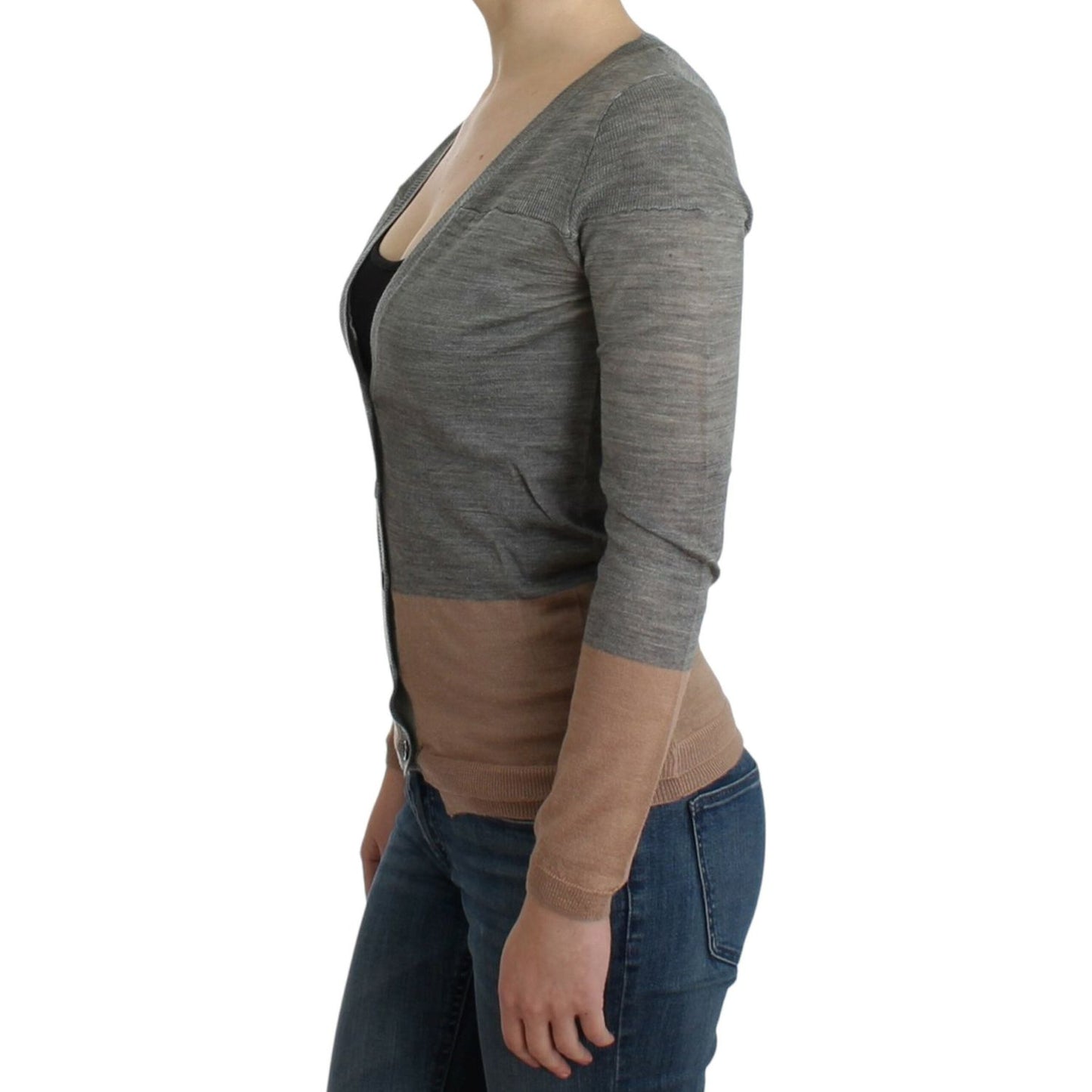 Costume National Gray lightweight cardigan 1728,30% Wool,67345645728,Cardigans - Sweaters - Clothing,Clothing,Costume National,Gray,Material: 70% Acrylic,New with tags,Sweaters - Clothing,Sweaters - Women - Clothing,Women,Women - Clothing,XXS