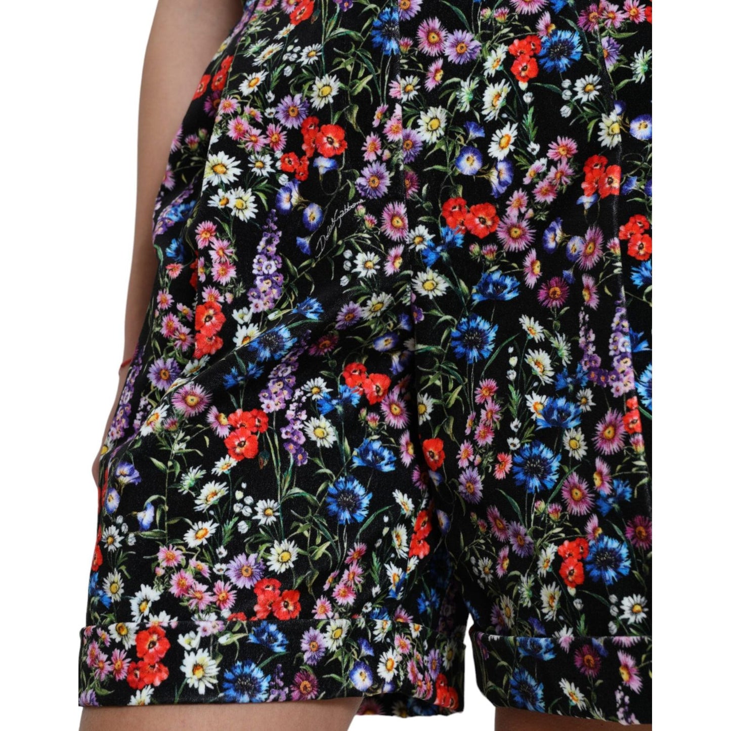 Dolce & Gabbana Chic Floral High Waist Hot Pants Shorts Dolce & Gabbana