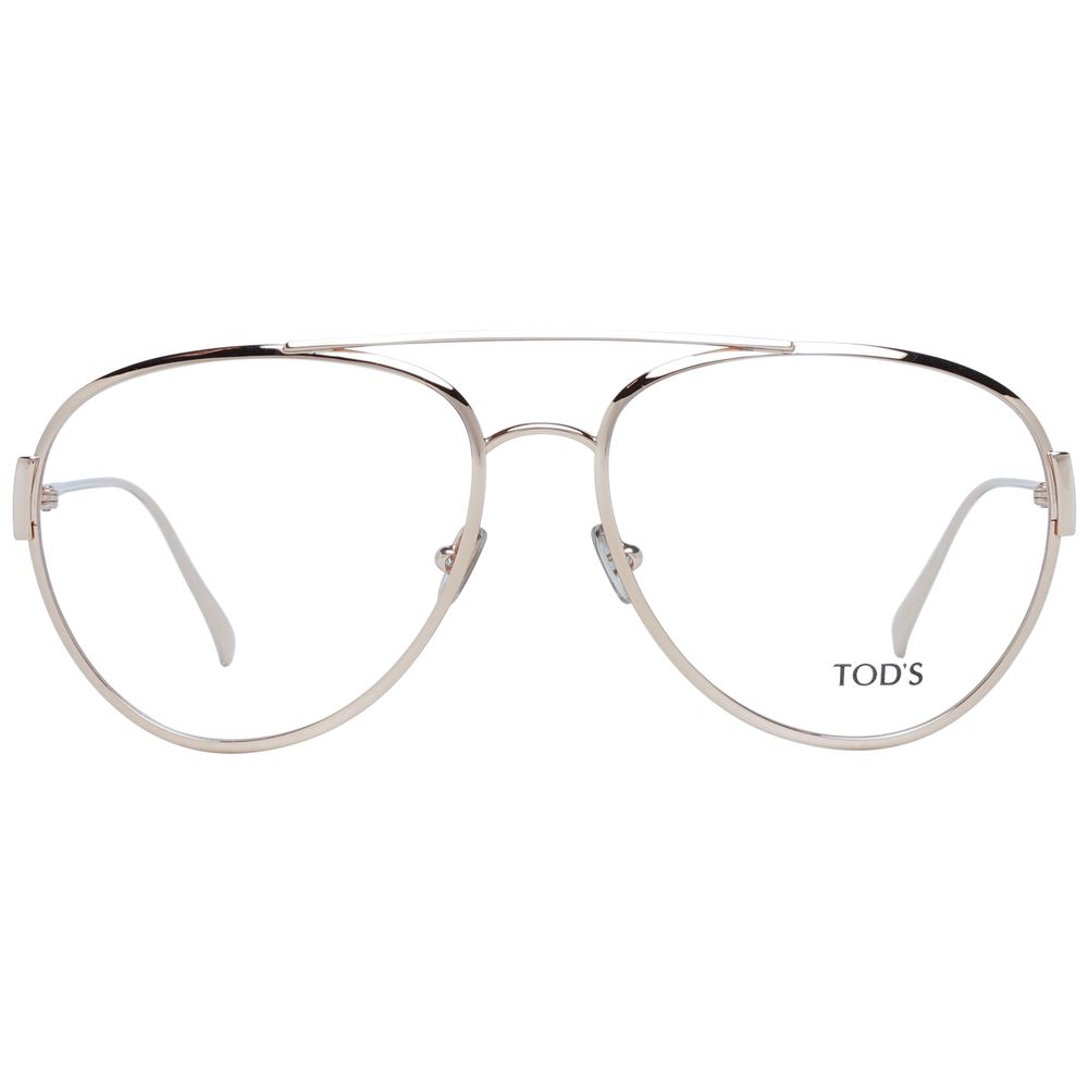 Tod's Gold Metal Glasses (Frames) 1728,67345776800,Accessories,Glasses (Frames) - Glasses and Sunglasses - Accessories,Glasses and Sunglasses - Accessories,Gold,New with tags,Tod's,Women