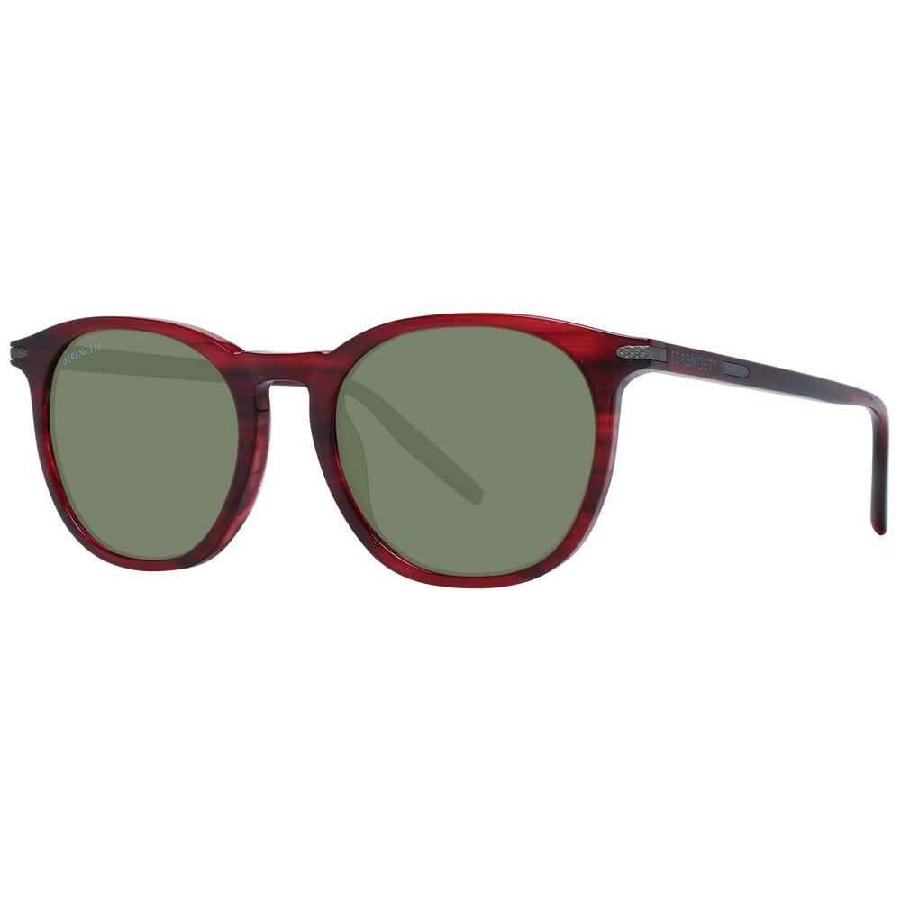 Serengeti Red Unisex Sunglasses Serengeti