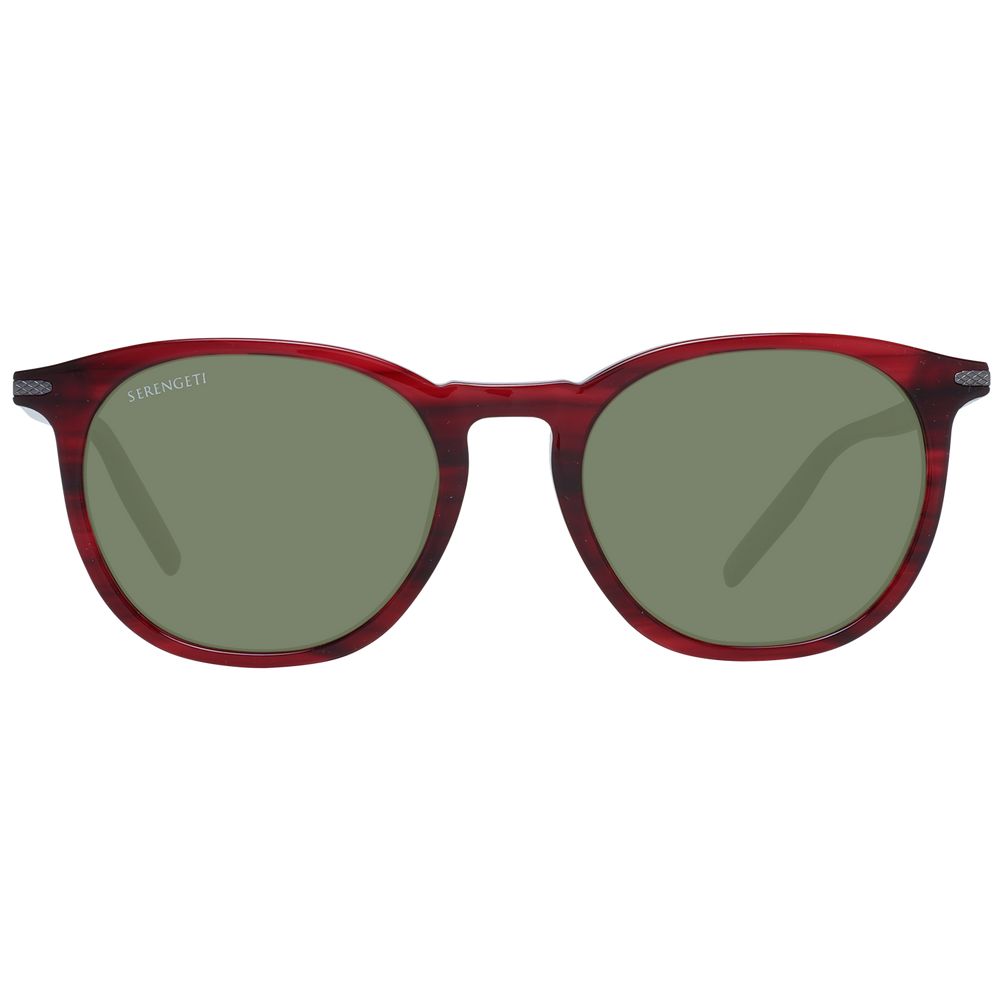 Serengeti Red Unisex Sunglasses Serengeti