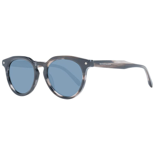 Scotch & Soda Black Men Sunglasses