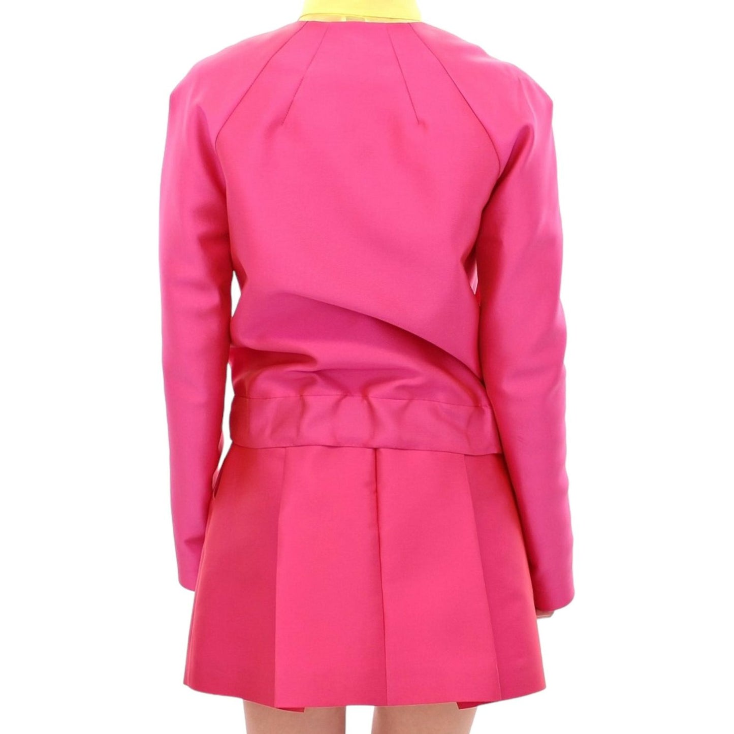 CO|TE Pink silk blend jacket 1728,18% Silk,67345645728,Clothing,Coats - Jackets & Coats - Clothing,CO|TE,IT40|S,Jackets & Coats - Clothing,Jackets & Coats - Women - Clothing,Material: 82% Polyester,New with tags,Pink,Women,Women - Clothing
