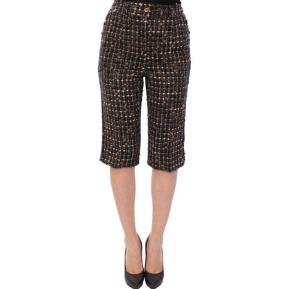 Dolce & Gabbana Multicolor Wool Shorts Pants 15% Polyester,16% Acrylic,1728,18% Nylon,5% Alpaca,5% Mohair,67345645728,Clothing,Dolce & Gabbana,IT38|XS,IT40|S,Knee Length - Shorts - Clothing,Material: 41% Wool,Multicolor,New with tags,Shorts - Clothing,Sho