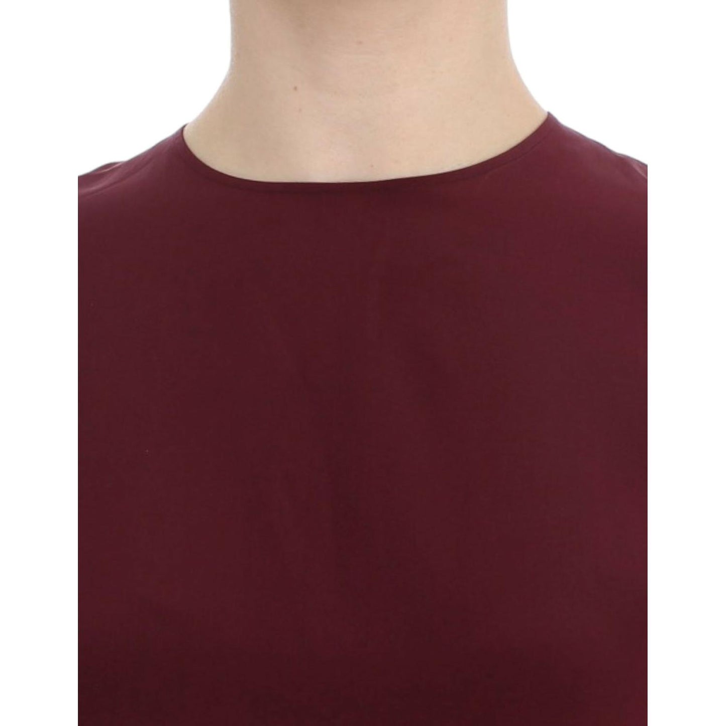 Dolce & Gabbana Red 3/4 sleeve silk blouse 1728,67345645728,Clothing,Dolce & Gabbana,IT36|XXS,Material: 100% Silk,New with tags,Red,T-Shirts - Clothing,T-Shirts - T-Shirts - Clothing,Tops & T-Shirts - Women - Clothing,Women,Women - Clothing