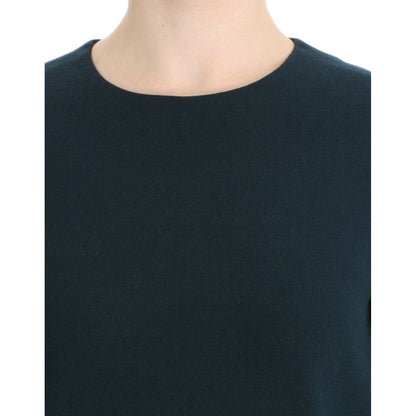 Dolce & Gabbana Green 3/4 sleeve wool blouse 1% Silk,1728,67345645728,Blouses - Shirts - Clothing,Clothing,Dolce & Gabbana,Green,IT40|S,Material: 99% Wool,New with tags,Shirts - Clothing,Tops & T-Shirts - Women - Clothing,Women,Women - Clothing