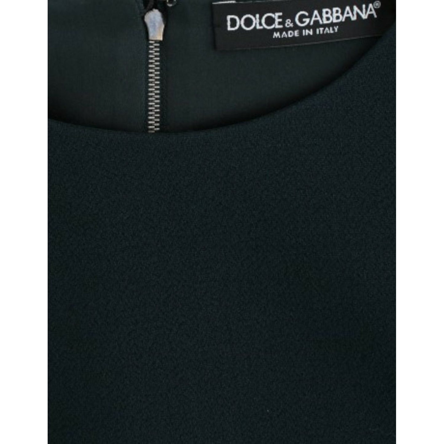 Dolce & Gabbana Green 3/4 sleeve wool blouse 1% Silk,1728,67345645728,Blouses - Shirts - Clothing,Clothing,Dolce & Gabbana,Green,IT40|S,Material: 99% Wool,New with tags,Shirts - Clothing,Tops & T-Shirts - Women - Clothing,Women,Women - Clothing
