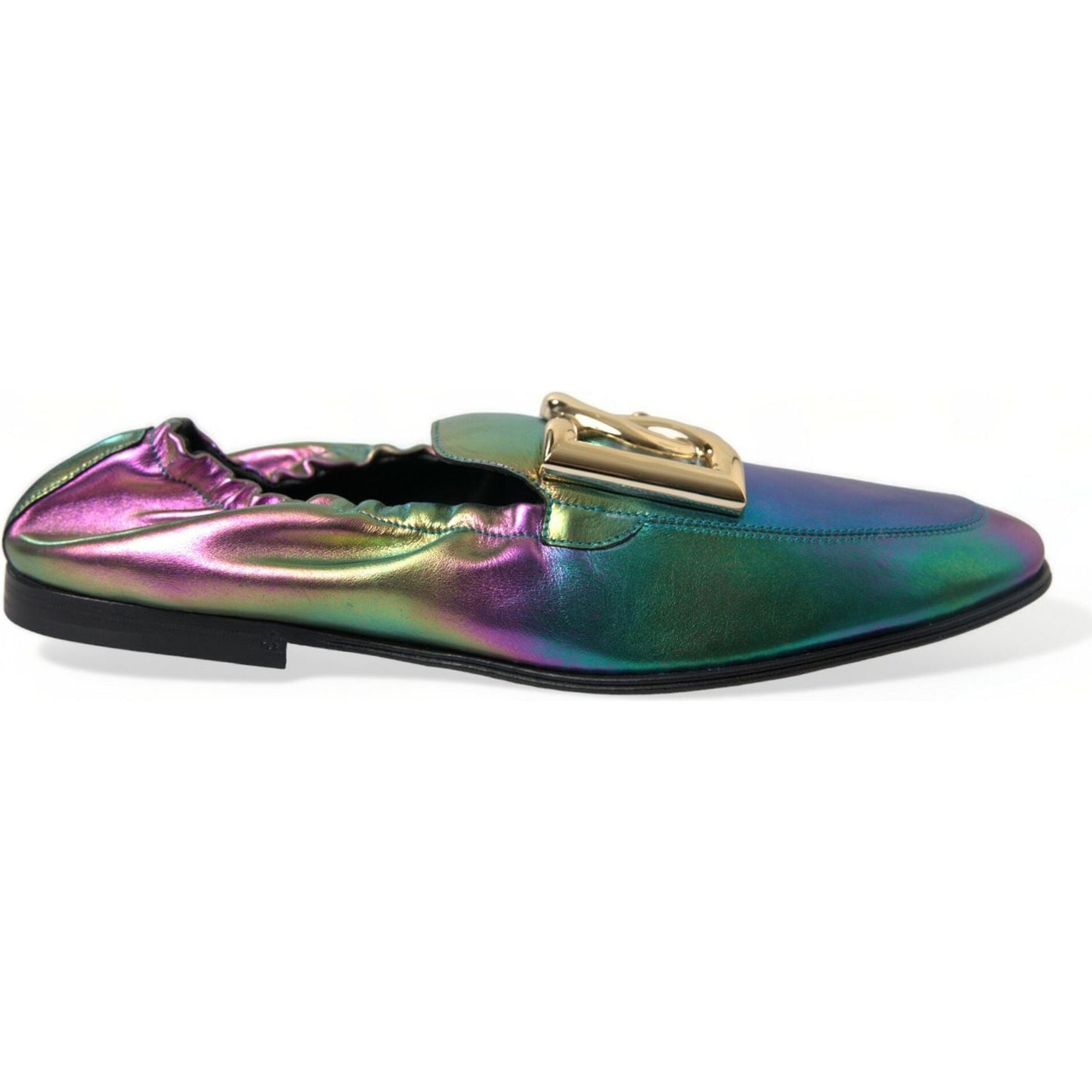 Dolce & Gabbana Elegant Iridescent Loafers for Gents Dolce & Gabbana