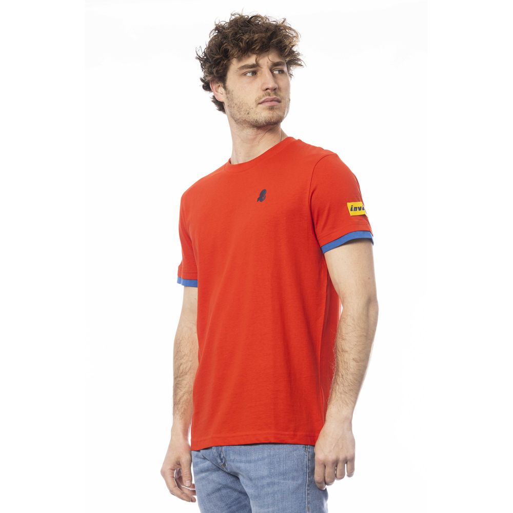Invicta Red Cotton Men T-Shirt 1728,67345744032,Clothing,Invicta,L,M,Men,Men - Clothing,Multicolor,New with tags,S,T-Shirts - Clothing,T-Shirts - Men - Clothing,T-Shirts - T-Shirts - Clothing,XL,XXL