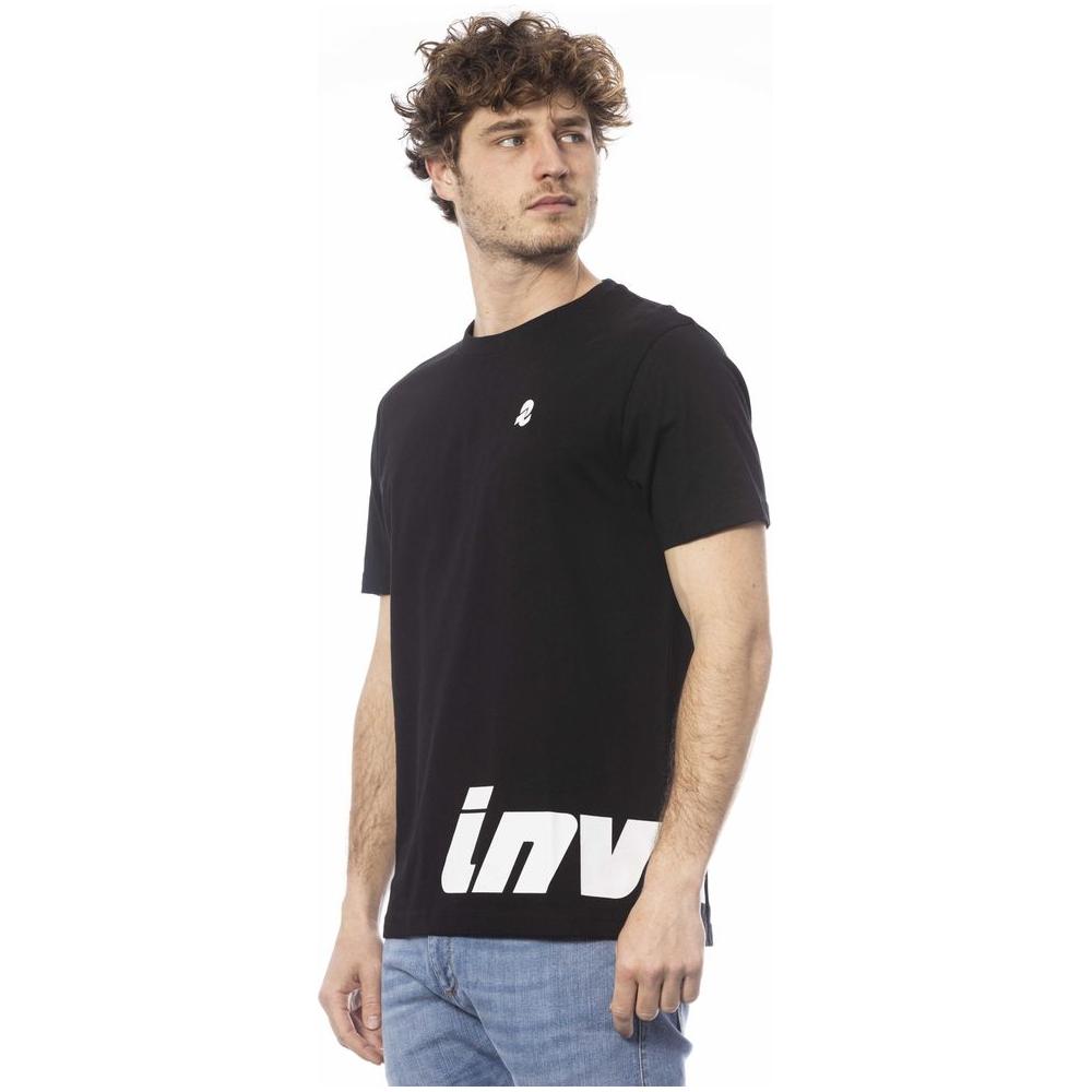 Invicta Black Cotton Men T-Shirt Invicta