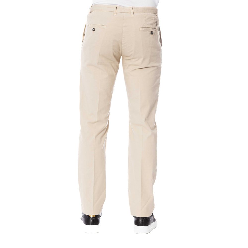 Trussardi Beige Cotton Men Pants 1728,67345744032,Beige,Casual Pants - Pants - Clothing,Clothing,IT52 | XL,Jeans & Pants - Men - Clothing,Men,Men - Clothing,New with tags,Pants - Clothing,Trussardi