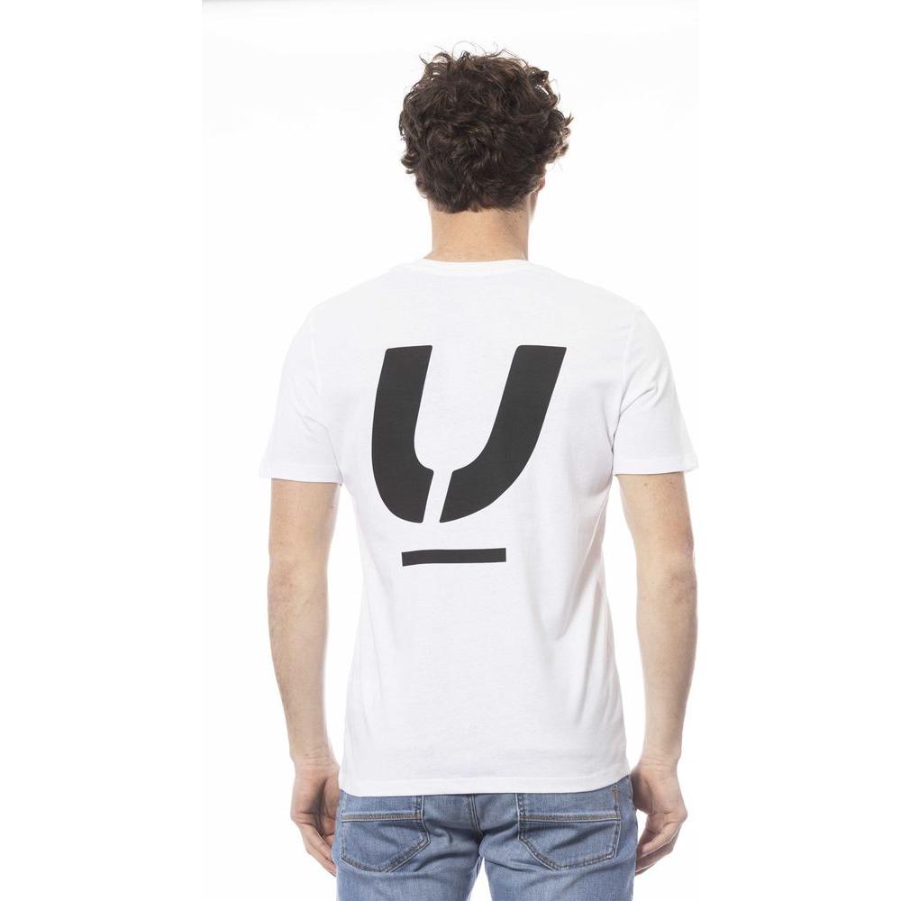 Ungaro Sport White Cotton Men T-Shirt Ungaro Sport