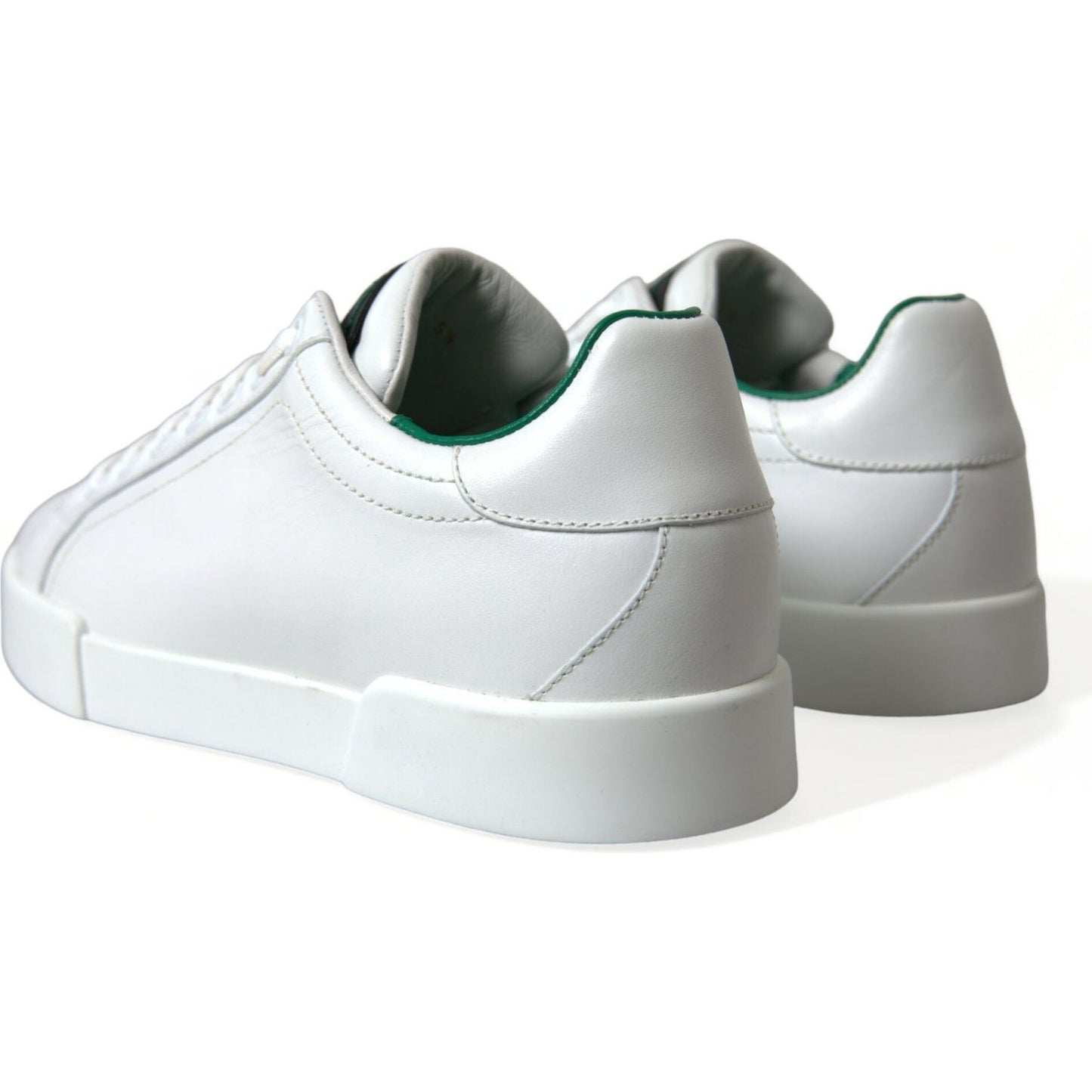 Dolce & Gabbana Elegant Portofino Calfskin Sneakers Dolce & Gabbana