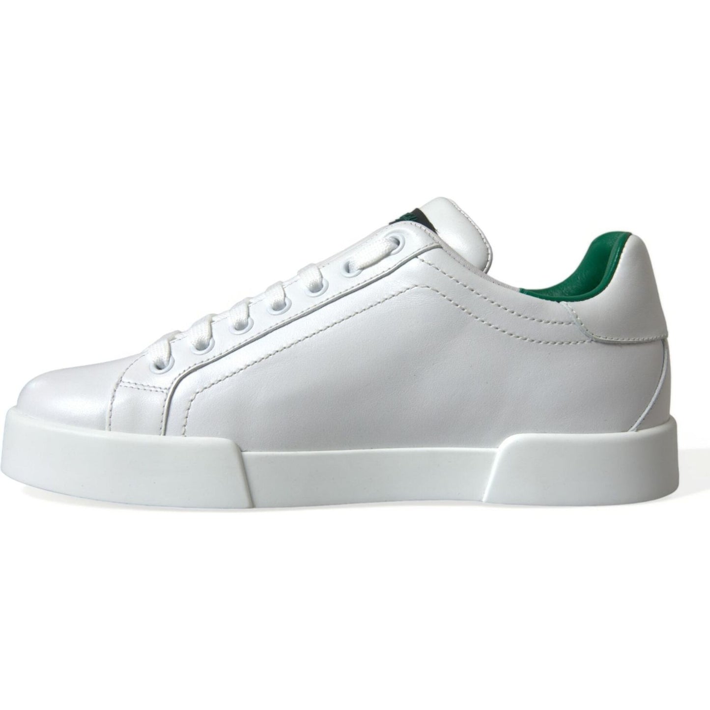 Dolce & Gabbana Elegant Portofino Calfskin Sneakers Dolce & Gabbana