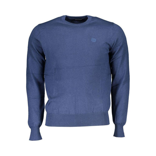 North Sails Blue Polyamide Men Sweater North Sails