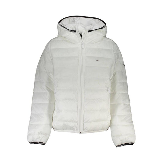 Tommy Hilfiger White Polyester Women Jacket Tommy Hilfiger