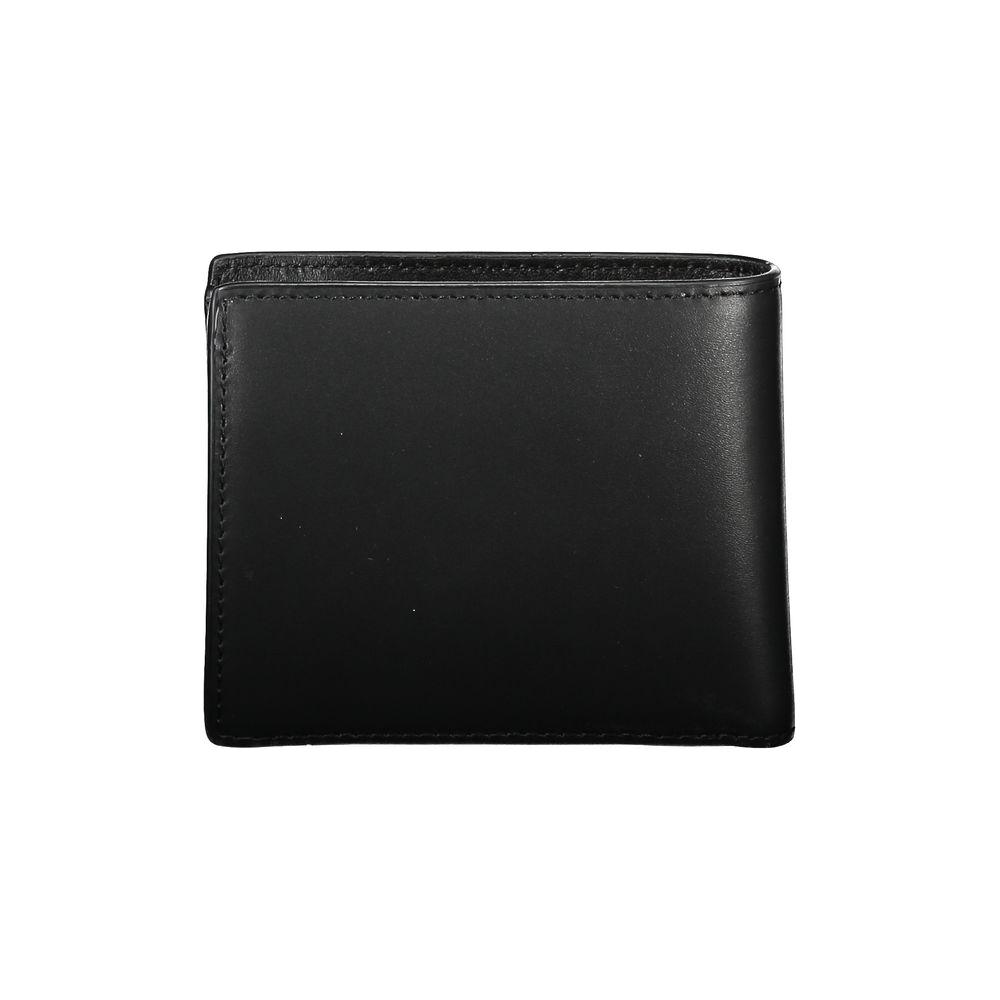 Tommy Hilfiger Sleek Black Leather Wallet for the Modern Man Tommy Hilfiger