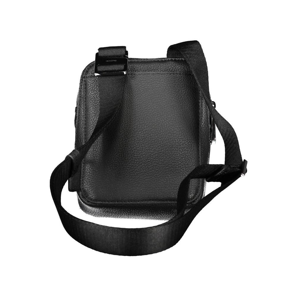 Front view with bag zipped and handles upright.