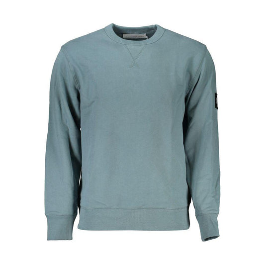 Calvin Klein Eco-Conscious Green Crew Neck Sweatshirt Calvin Klein