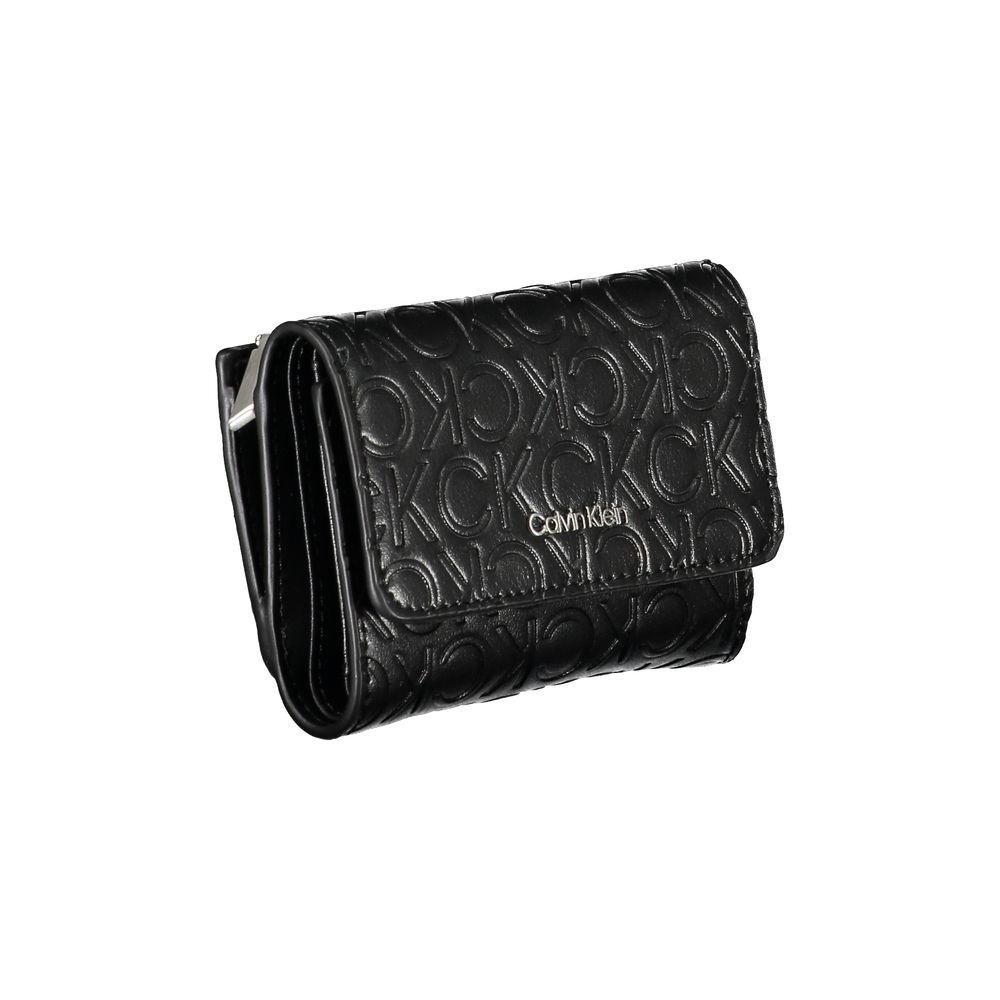 Calvin Klein Sleek Black Double-Compartment Wallet Calvin Klein