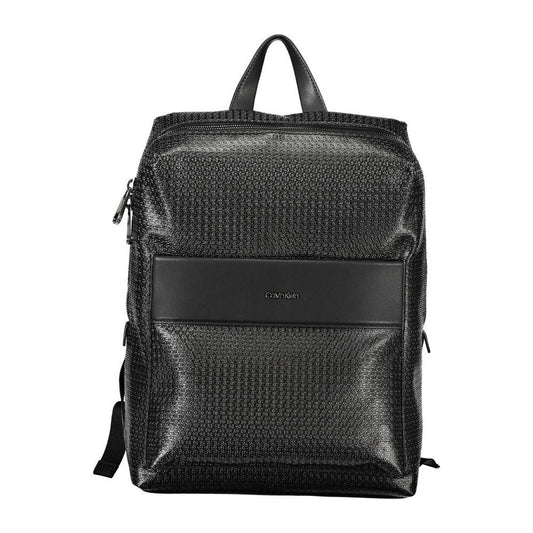 Calvin Klein Sleek Urban Traveler Backpack in Black Calvin Klein