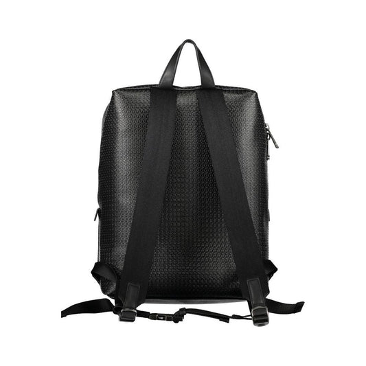 Calvin Klein Sleek Urban Traveler Backpack in Black Calvin Klein