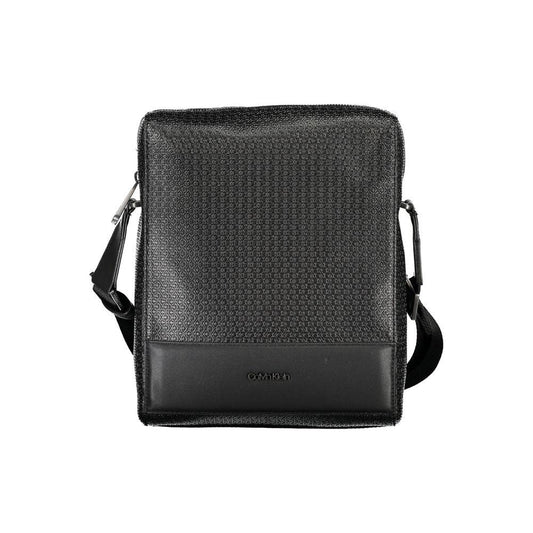 Calvin Klein Eco-Friendly Sleek Black Shoulder Bag Calvin Klein