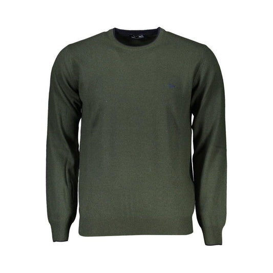 Harmont & Blaine Chic Green Crew Neck Designer Sweater Harmont & Blaine